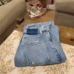 Abercrombie & Fitch A&F 90s Stright Ultra High Rise Curve Love  0 Long